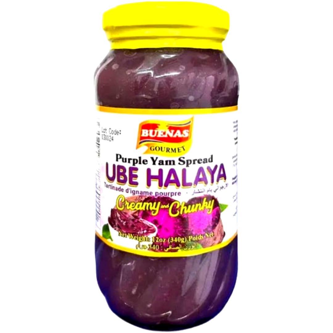 Buenas - UBE Halaya - Purple Yam Jam Spread - 12 OZ