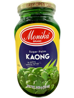 Monika Brand - Green - Sugar Palm - Kaong in Extra Heavy Syrup - 12oz