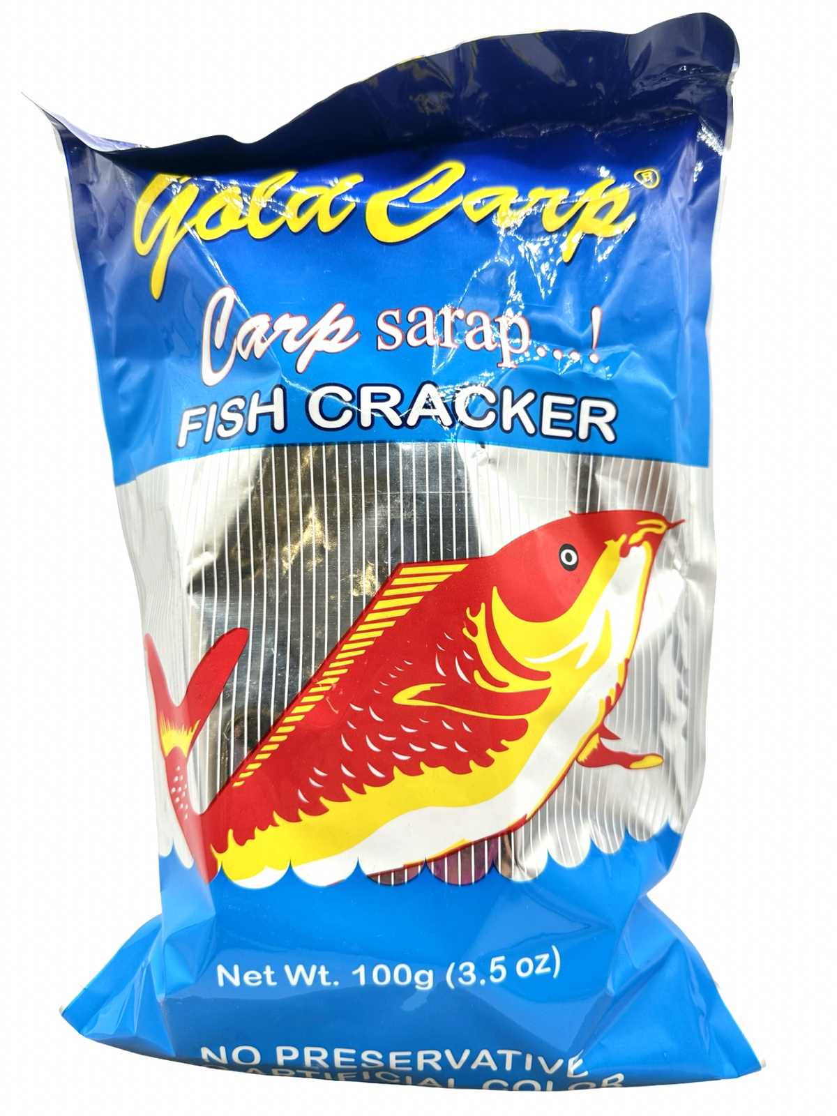 Gold Carp - Fish Crackers - 100g