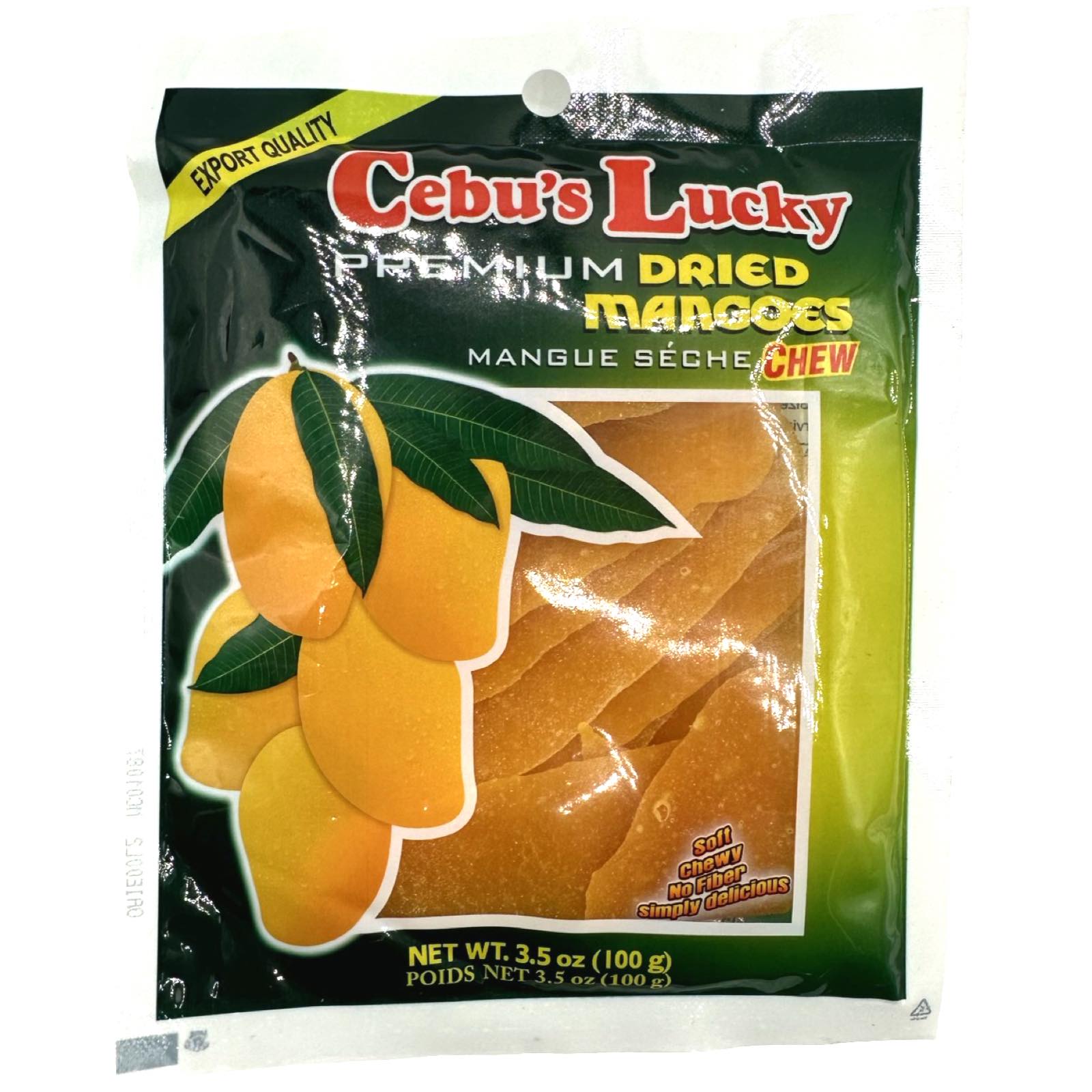 Cebu's Lucky - Premium Dried Mangoes Chew - 100 G