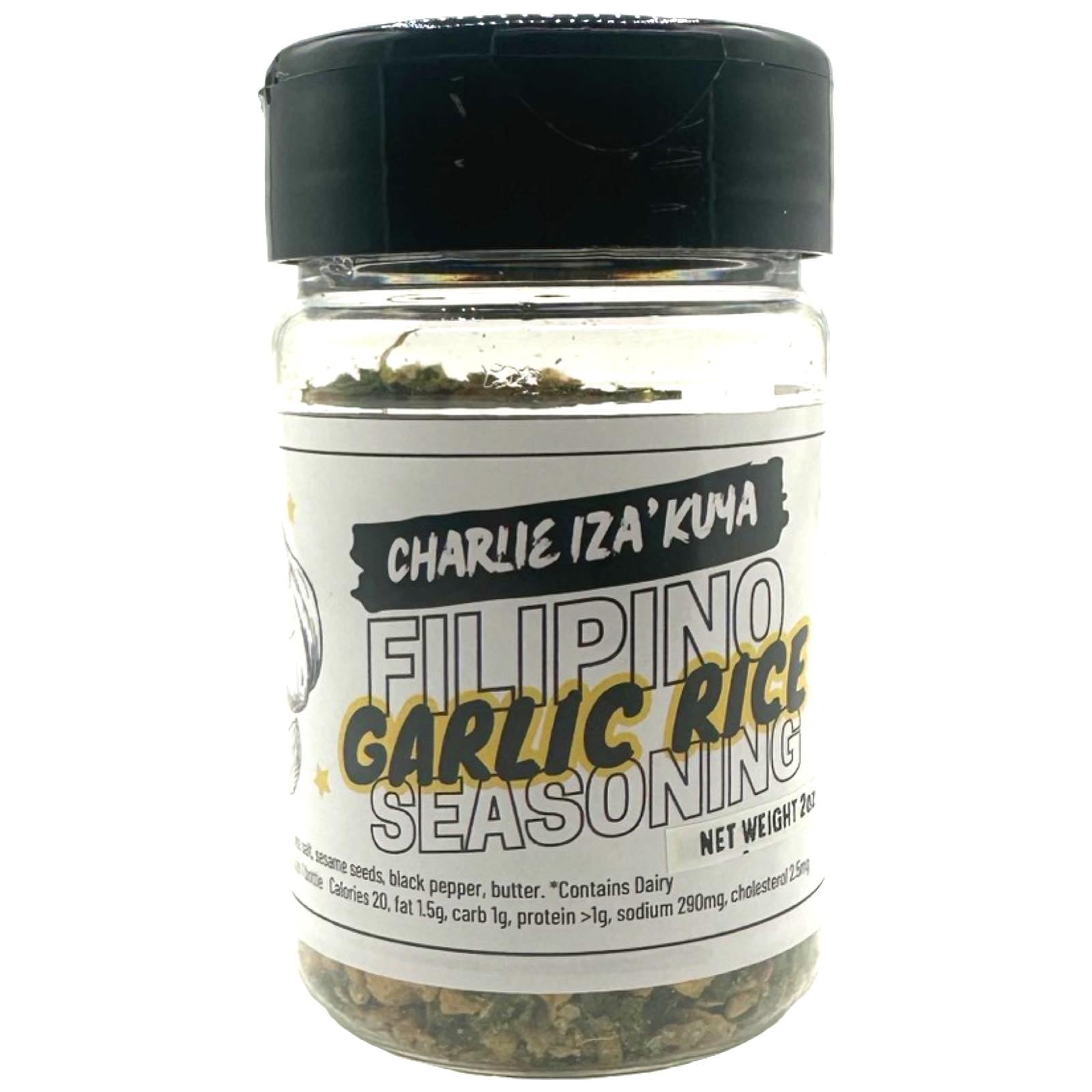 Charlie Iza' Kuya - Filipino Garlic Rice Seasoning - 2 OZ