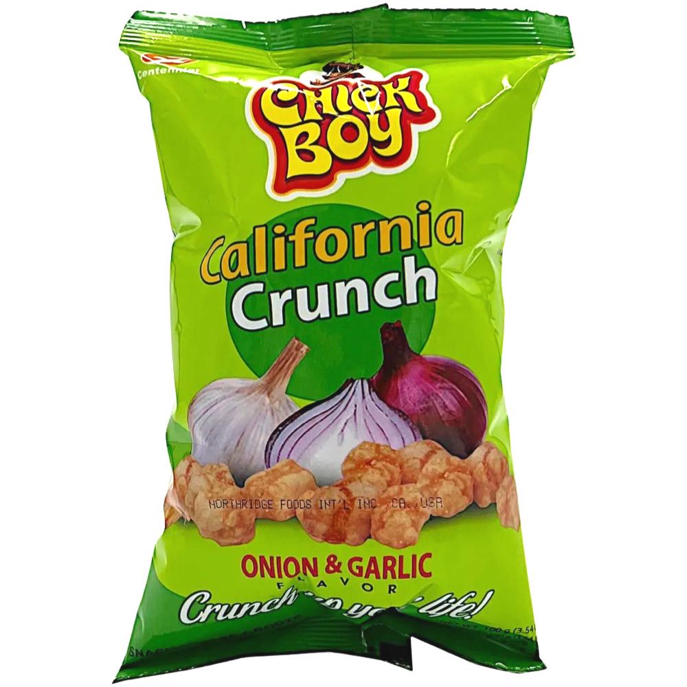 Chick Boy - California Crunch - Onion & Garlic Flavor - 100 G