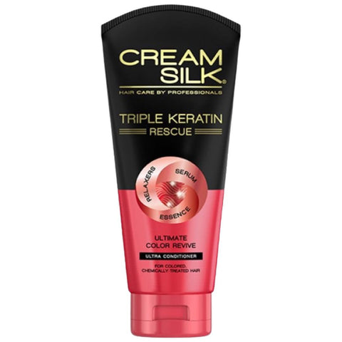 Creamsilk - Triple Keratin - Rescue - Ultimate Color Revive - Ultra Conditioner - 300 ML