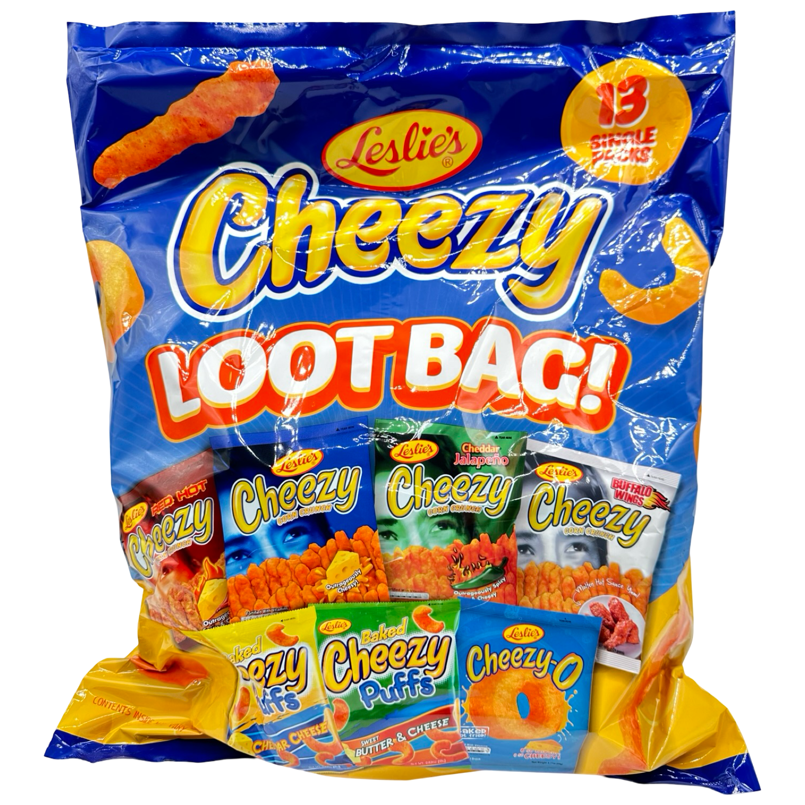Leslies - CHEEZY Chips Loot Bag - 382 G