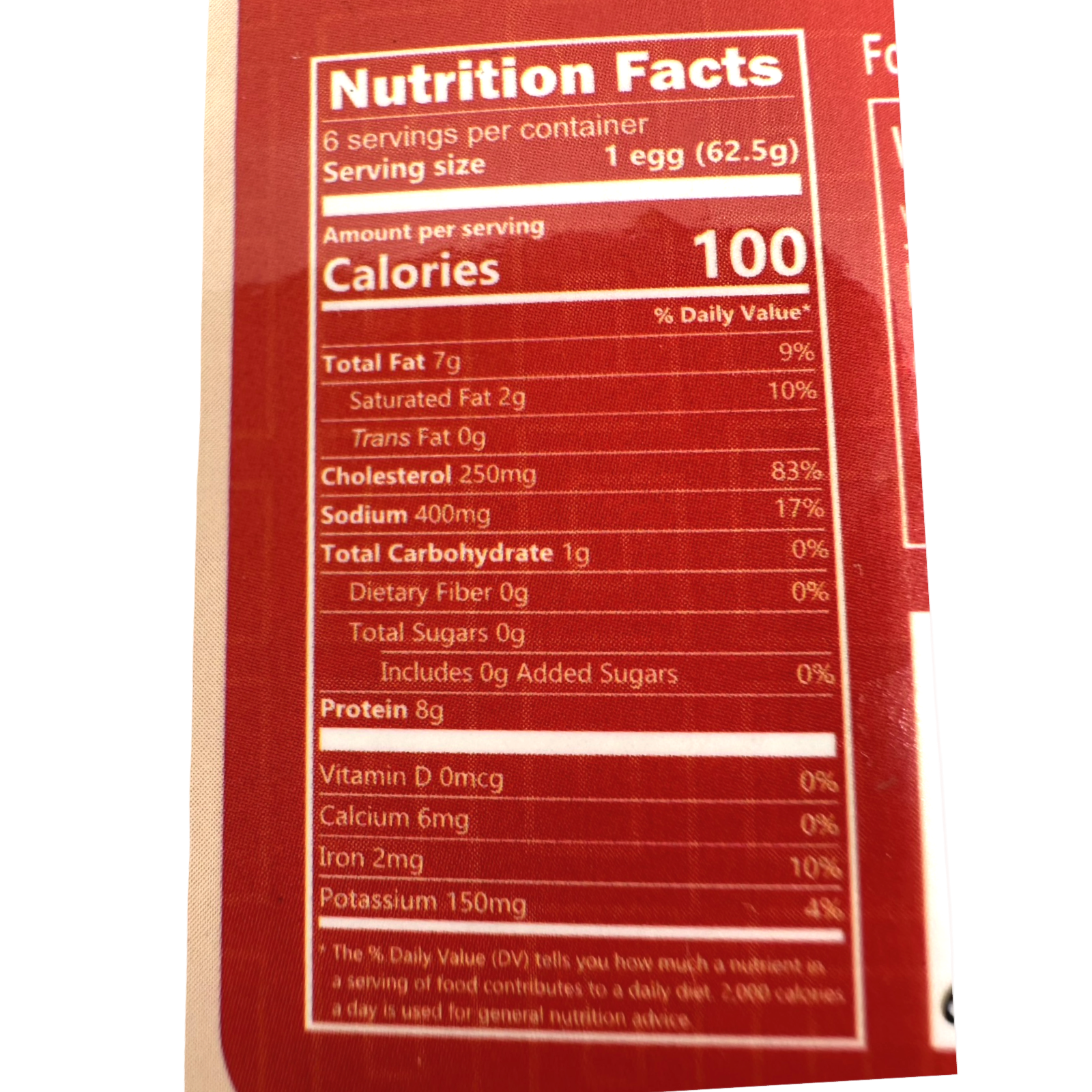 Red heart  - Itlog Na Pula - Cooked Salt Duck Egg - 6 PC