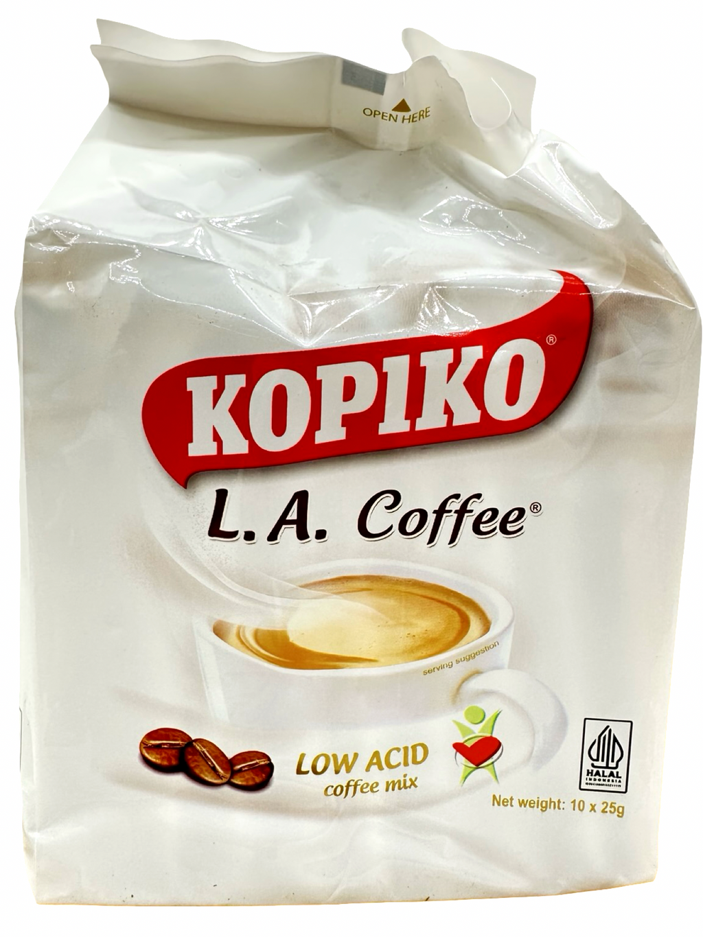 Kopiko Low Acid Coffee - 10x25g
