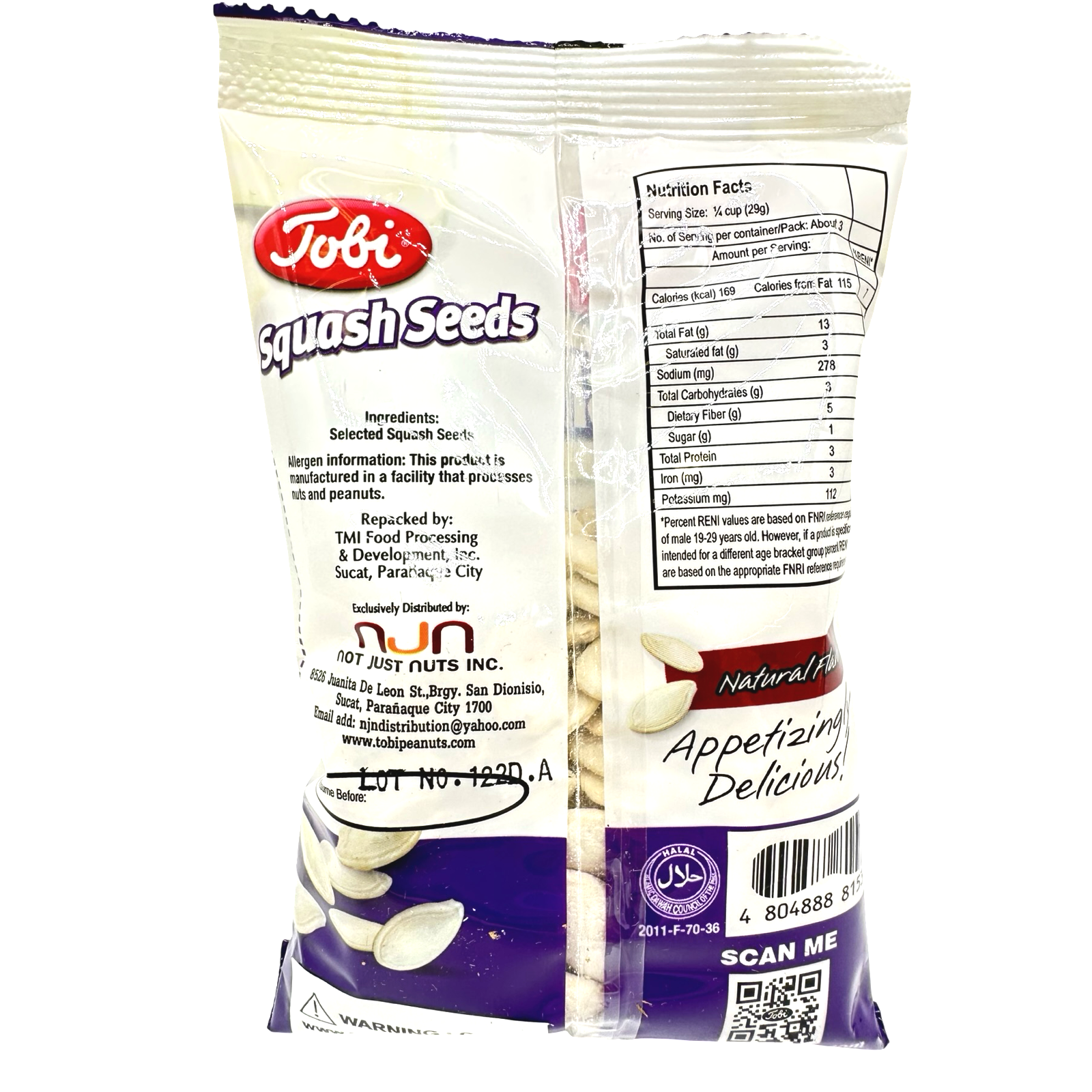 Tobi - Squash Seeds - 100 G