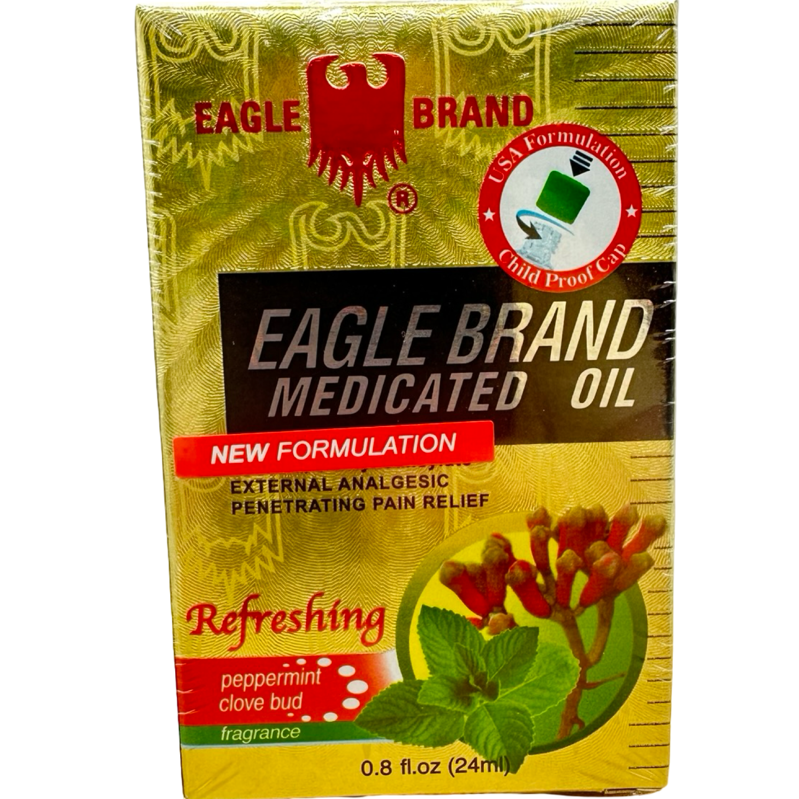 Eagle - Medicated Oil - GOLD Refresh - 24 ML