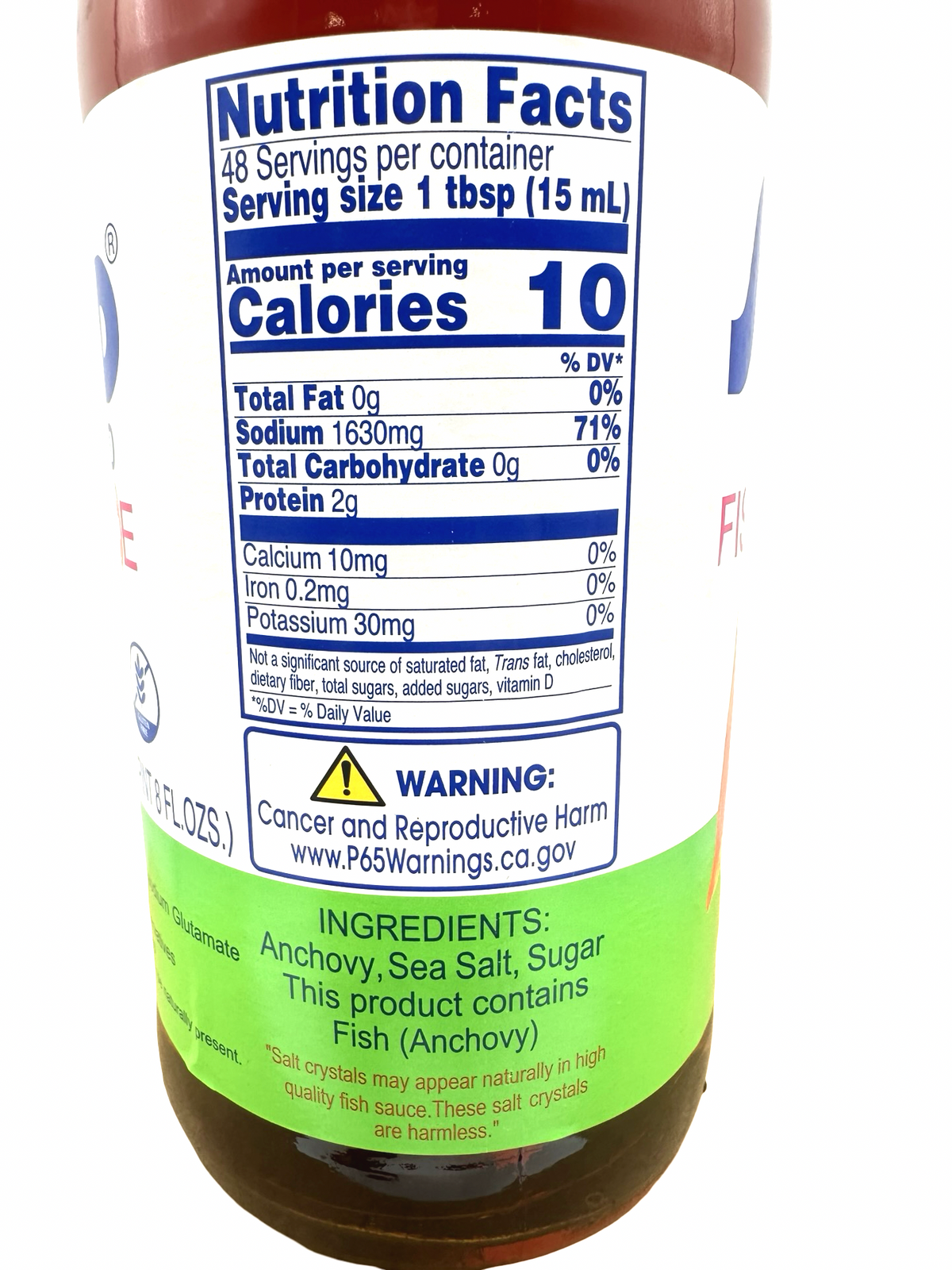 Squid Brand -  Fish Sauce - 725ml