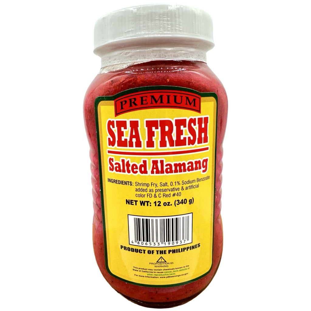 Premium Sea Fresh - Salted Alamang - Salted Shrimp Fry - 12 OZ