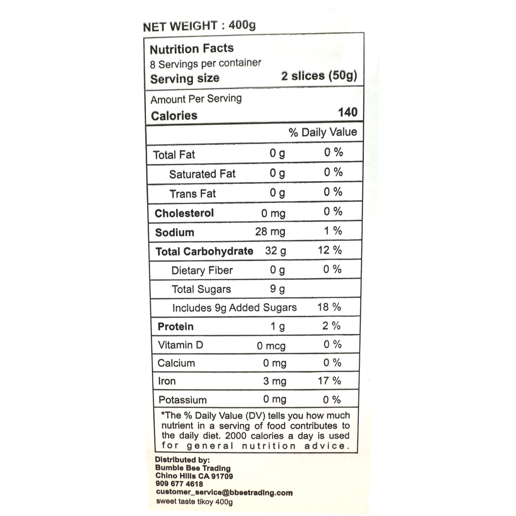 Sweet Taste - TIKOY (Brown) - 400g