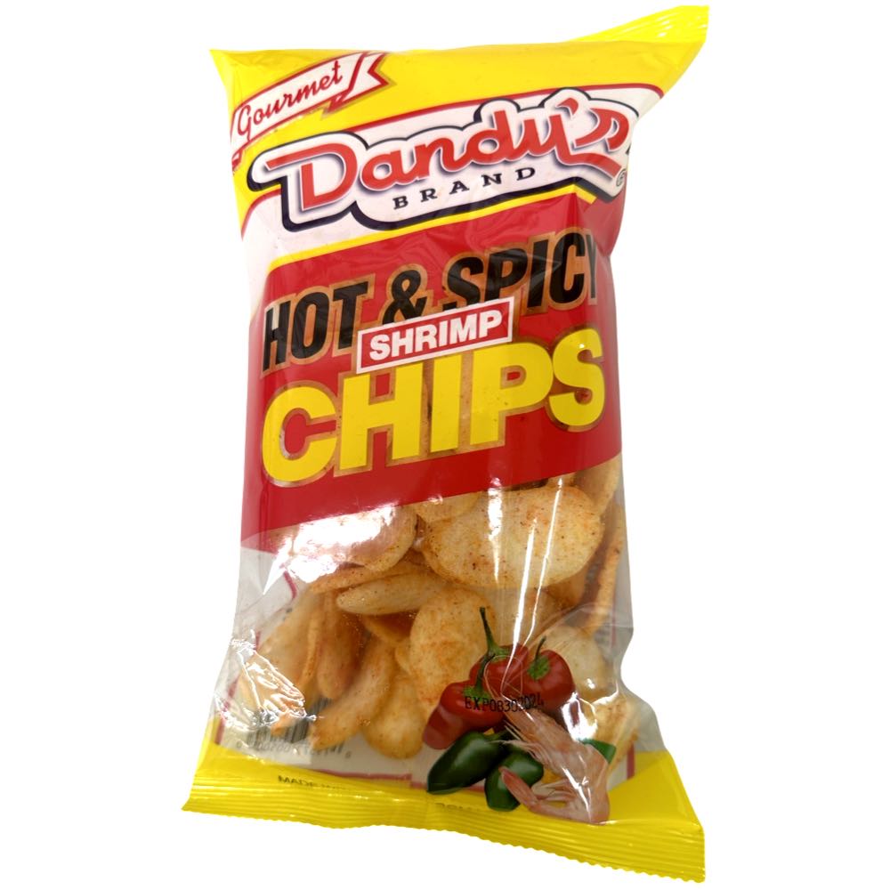 Dandy's Brand - Hot & Spicy Shrimp Chips - 73.7 G