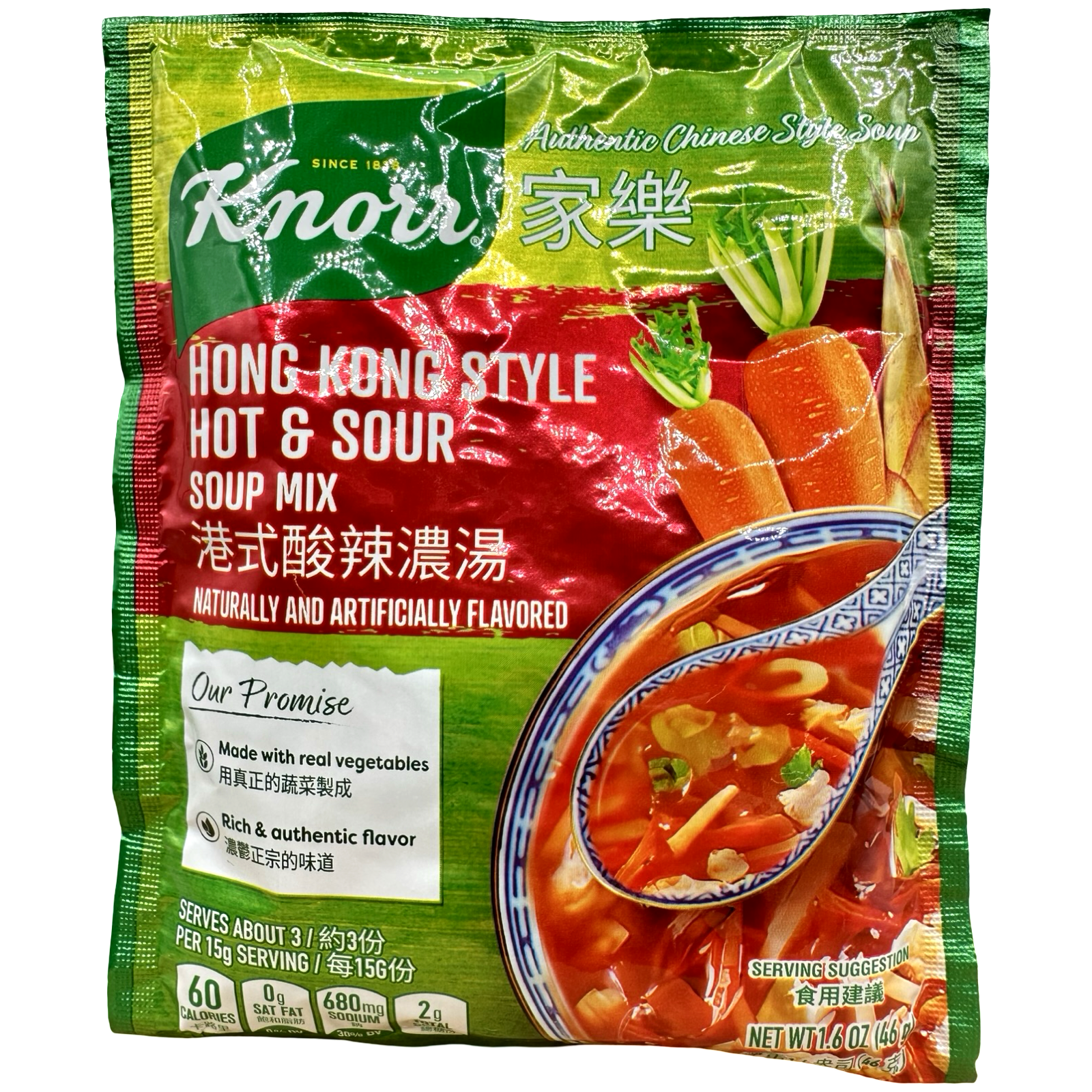 Knorr - Soup Mix Hongkong Style Hot & Sour - 46g