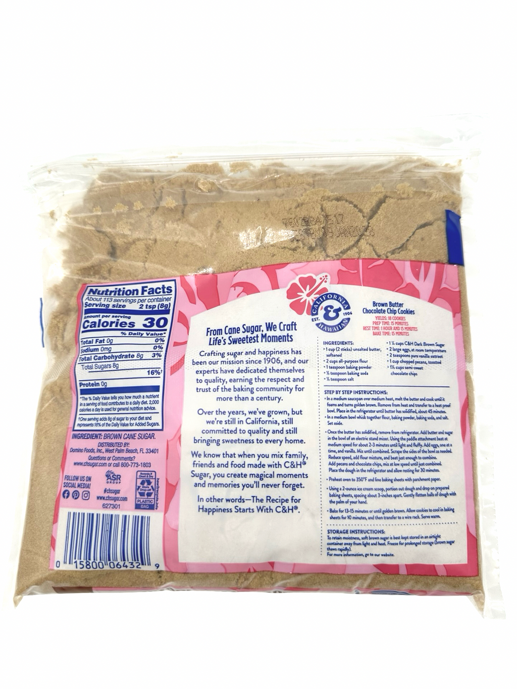 C&H Dark Brown Sugar - 2lbs