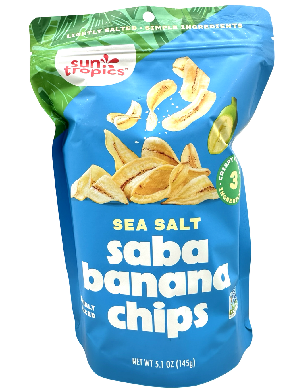 Suntropics - Saba Banana Chips Sea Salt- 6oz