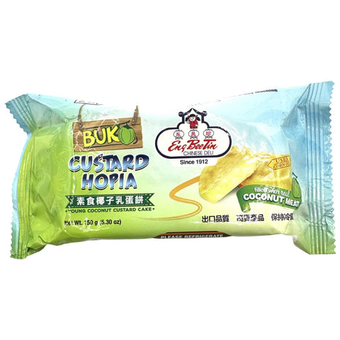 Eng Bee Tin - Buko Custard Hopia - Young Coconut Custard Cake - 150 G