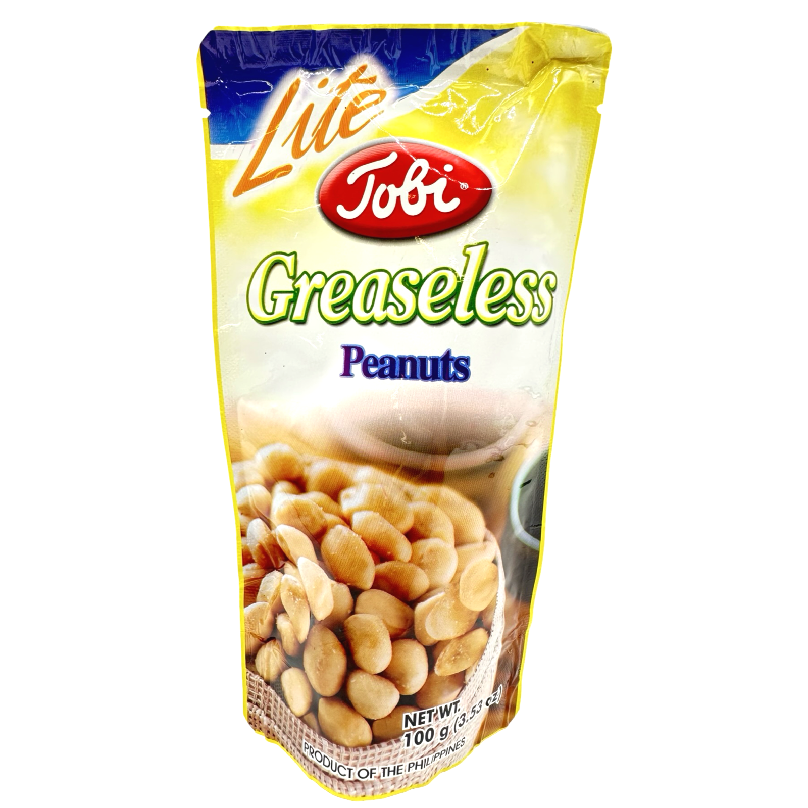 Tobi -  Greaseless Peanuts Lite - 100 G