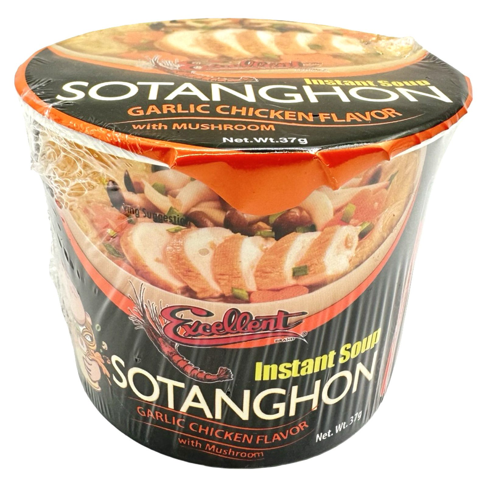 Excellent - Instant Sotanghon Soup - Garlic Chicken - 38 G