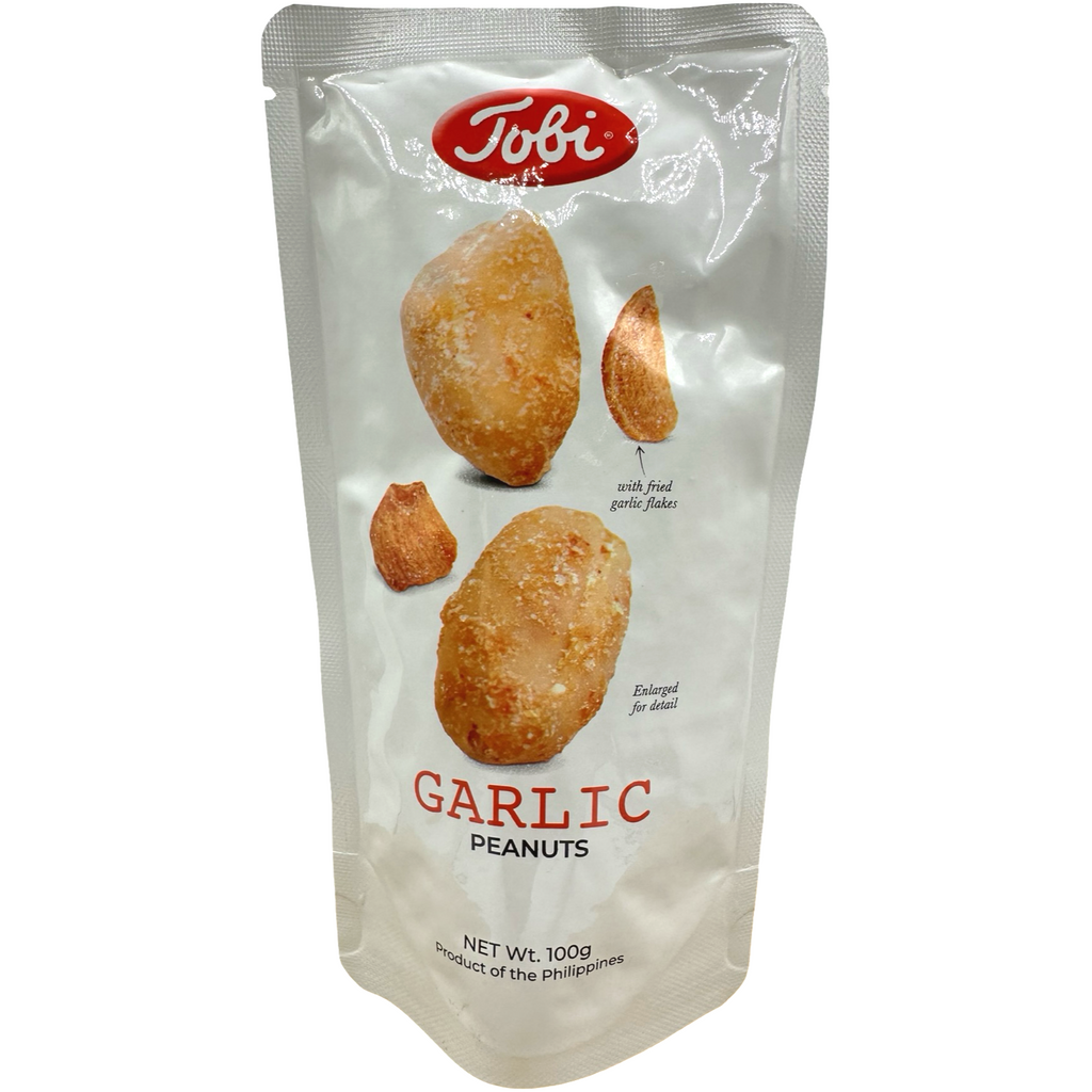 Tobi - Garlic Peanuts with Garlic Flakes - 120 G