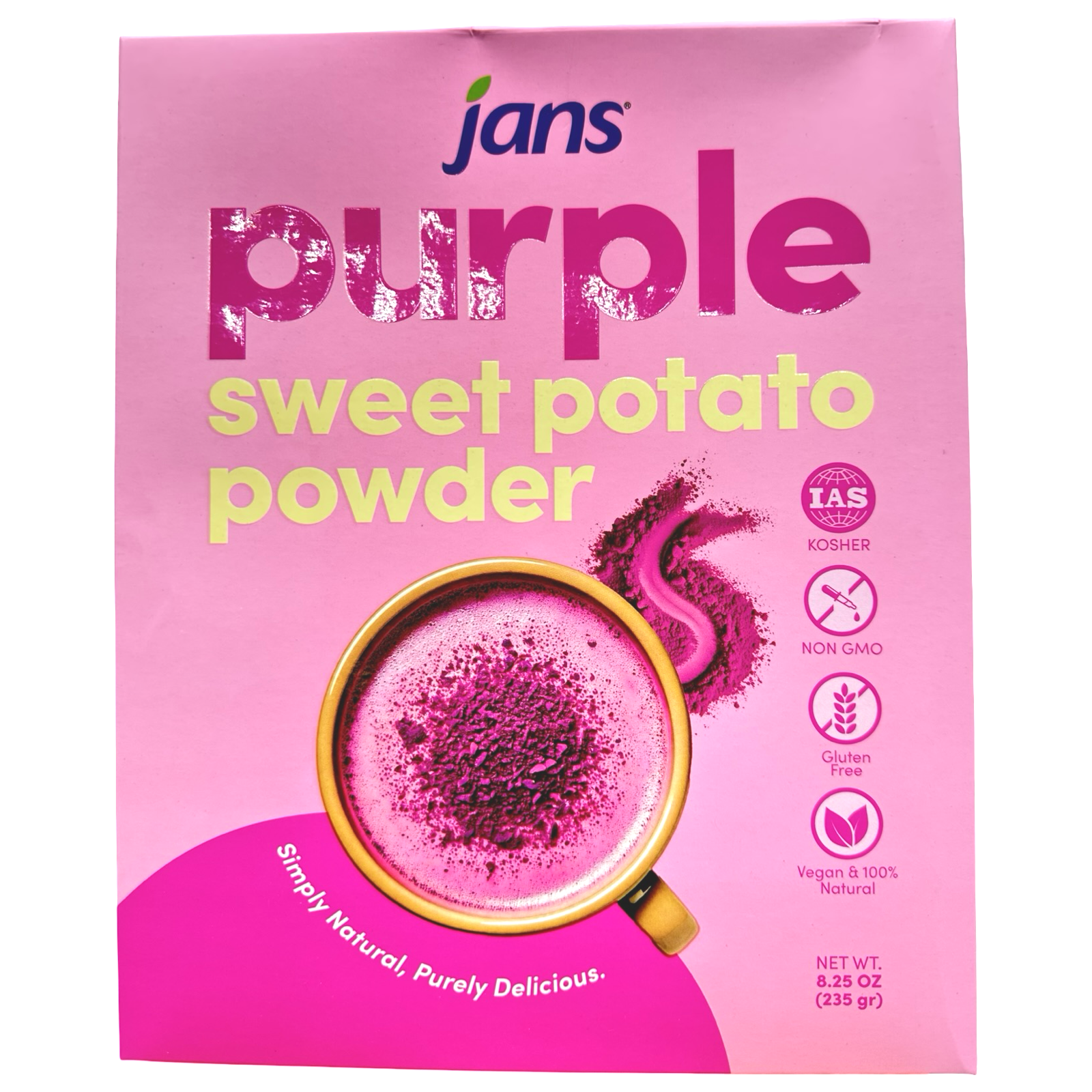 Jans - Sweet Purple Potato Powder - 8.25 oz (234 G)