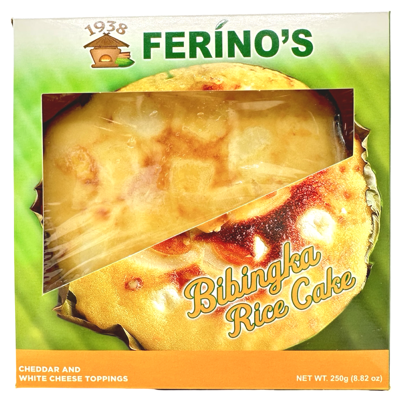Ferino's - Bibingka Rice Cake - Cheddar Cheese - 250 G
