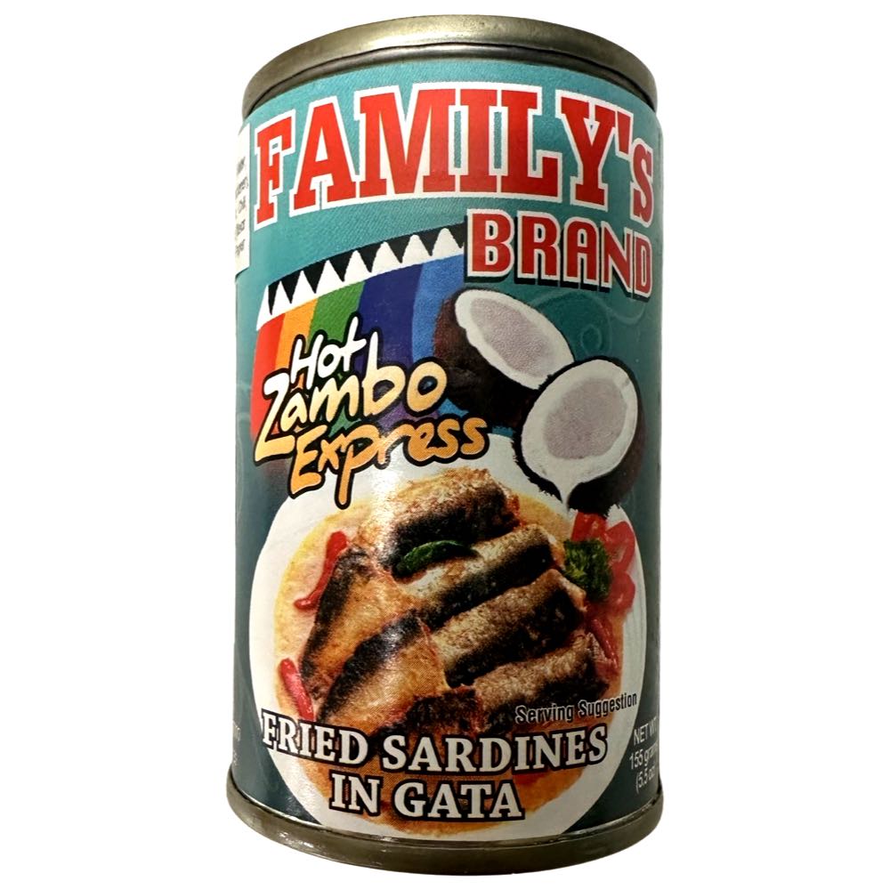 Family's Brand - Hot Zambo Express - Fried Sardines in Gata