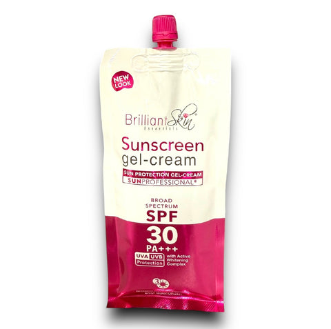 Brilliant Skin Essentials - Sunblock / Sunscreen Cream Refill Sachet - SPF 30 - 50 G