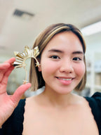 Philippine Sun Star Earring Ear Cuff Gold Jewelry - 50 G