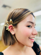 Philippine Sun Star Earring Ear Cuff Gold Jewelry - 50 G