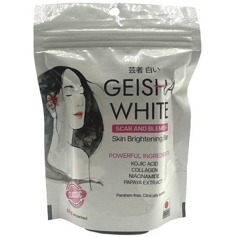 Geisha White - CLASSIC - Scar and Blemish - Soap Bar - 65 G