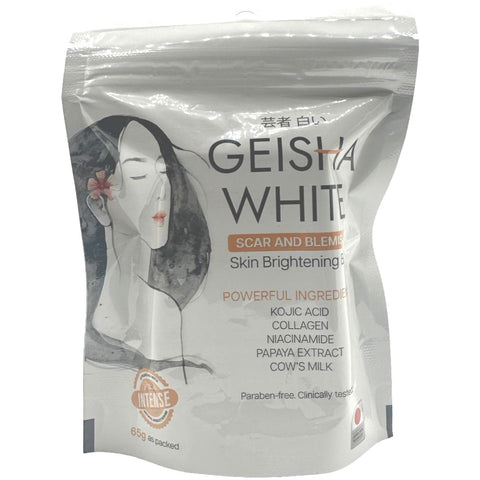 Geisha White - INTENSE - Scar and Blemish - Soap Bar - 65 G