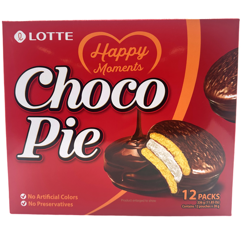Lotte- Choco Pie - 12 Packs - 336 G – Sukli - Filipino Grocery