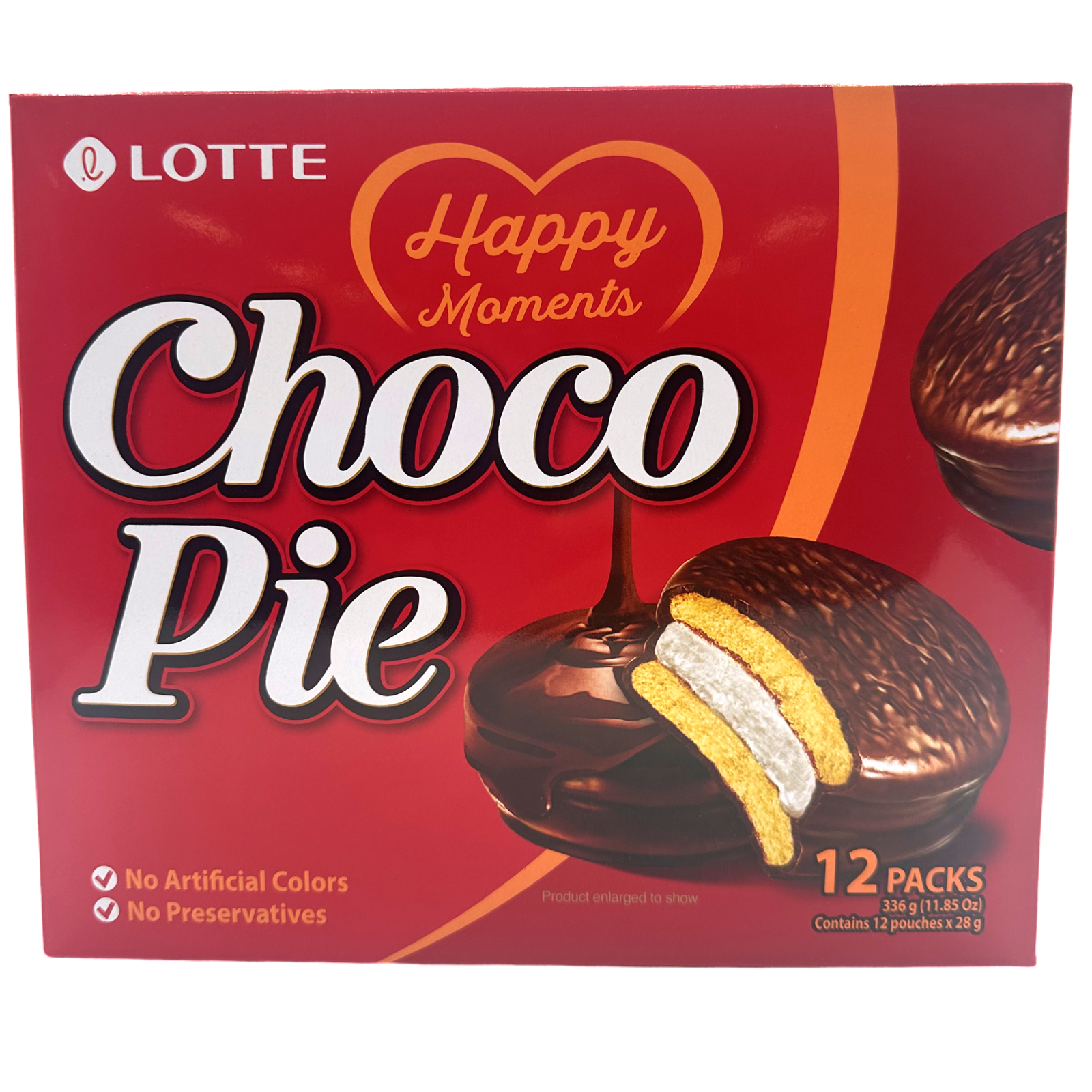 Lotte- Choco Pie - 12 Packs - 336 G