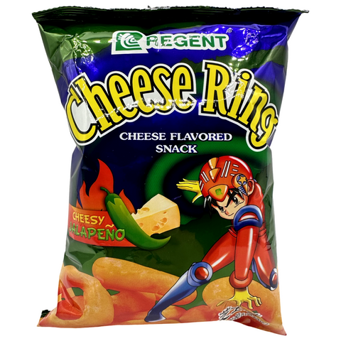 Regent - Cheese Ring Cheese Flavored Snack - Cheesy Jalapeno - 60 G ...