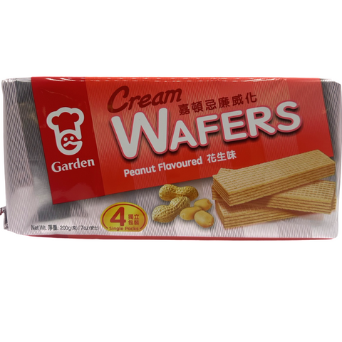 Garden - Cream Wafers - Peanut Flavoured - 200g