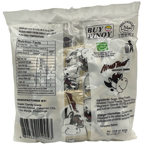 Super Candy - Haw Haw Chocolate Candy - 140 G