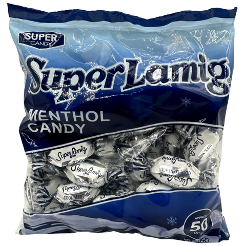 Super Candy - Super Lamig Menthol Candy - 225 G