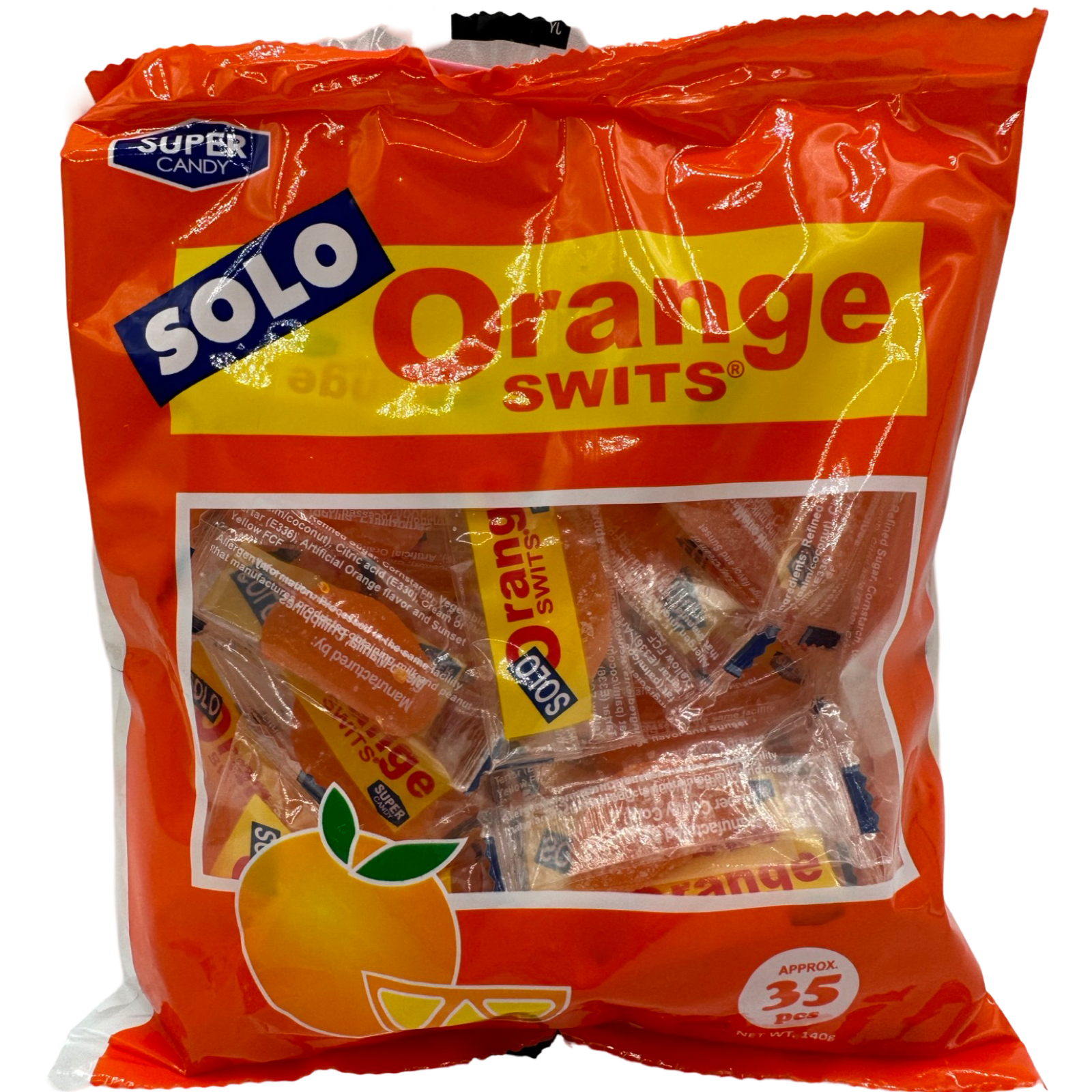 Super Candy - Orange Swits - Solo - 140 G