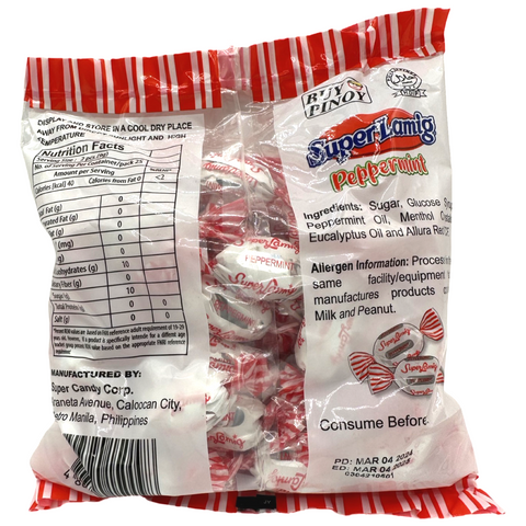 Super Candy - Super Lamig Peppermint - 225 G