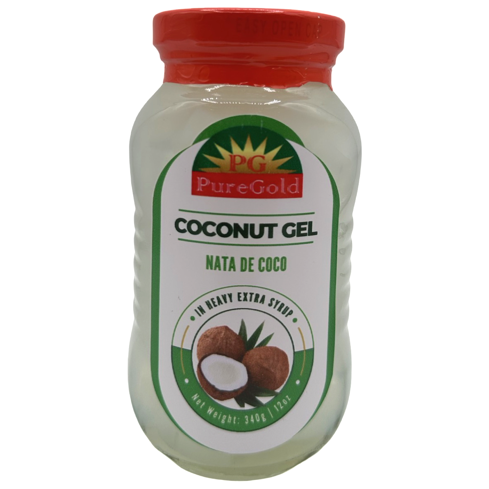 Puregold - Nata De Coco White (Coconut Gel) - 12oz