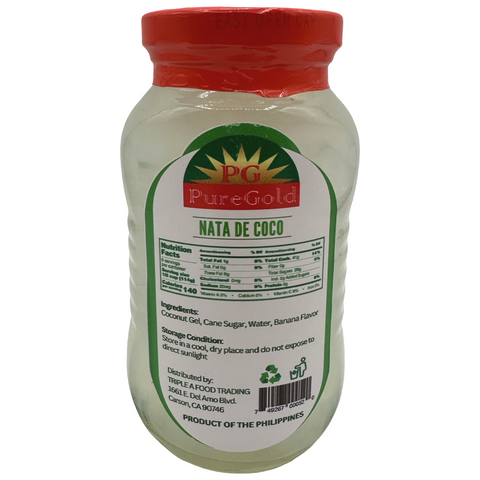 Puregold - Nata De Coco White (Coconut Gel) - 12oz