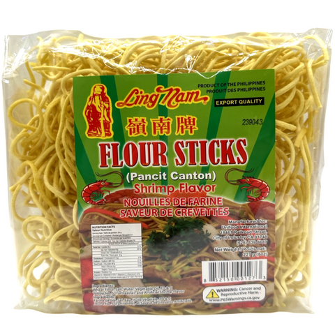 Ling Nam - Flour Sticks (Pancit Canton) Shrimp Flavor  - 8 OZ