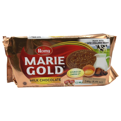 Roma - Marie Gold - Milk Chocolate - (12 PACK) 240 G