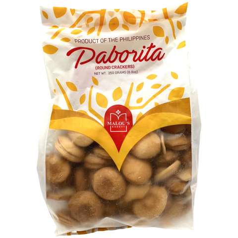 Malou's - Special Paborita - Round Crackers - 250 G