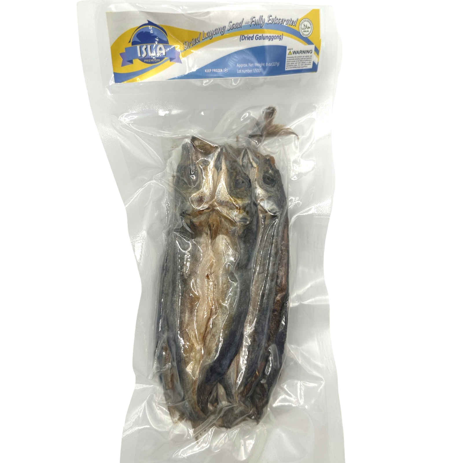 Isla Premium - Dried Round Scad (Galunggong) - 8 OZ