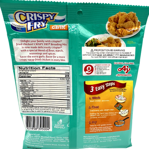 Ajinomoto - Crispy Fry Breading Mix Garlic