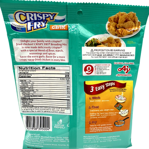 Ajinomoto - Crispy Fry Breading Mix Garlic