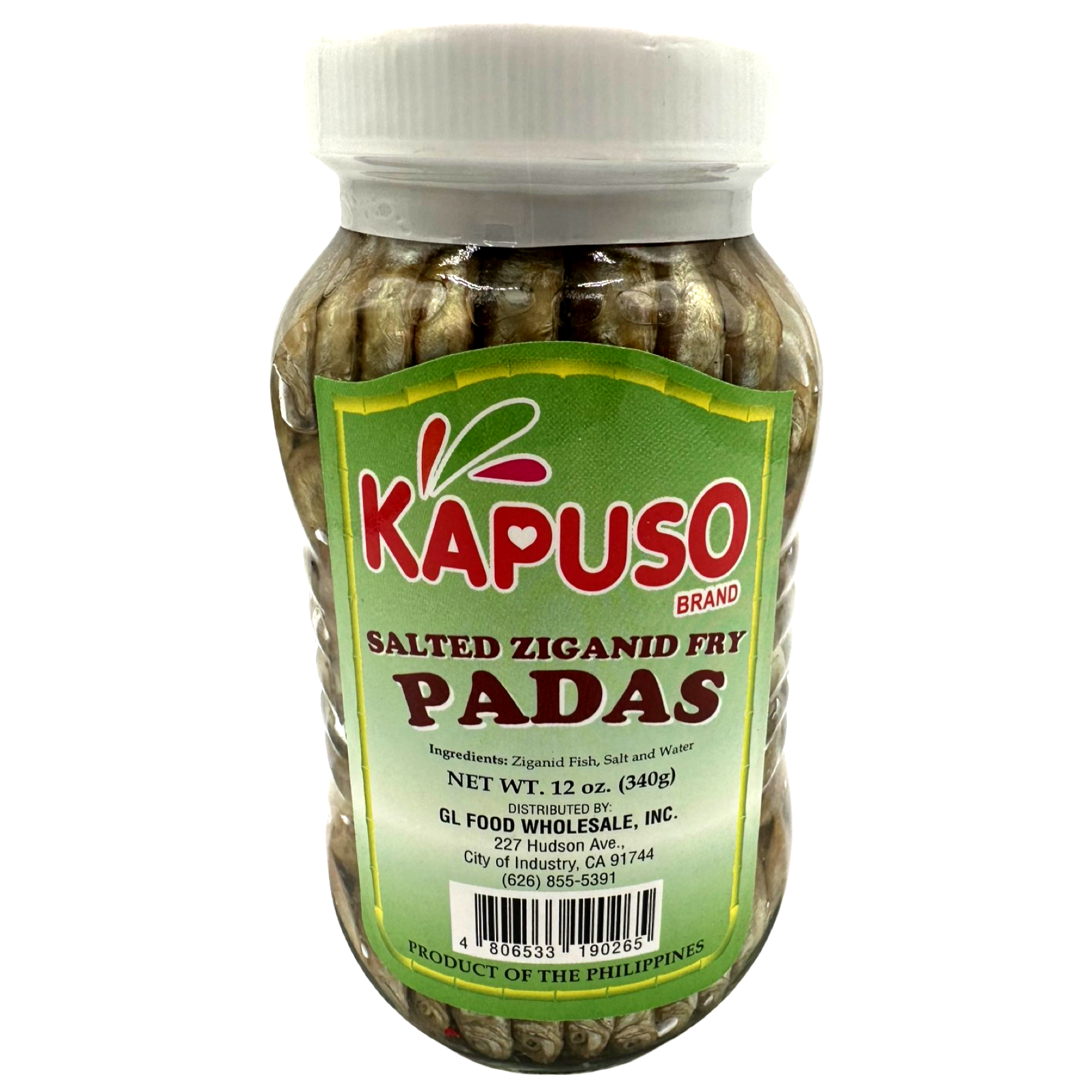 Kapuso - Salted Ziganid Fry (PADAS) - 12 OZ