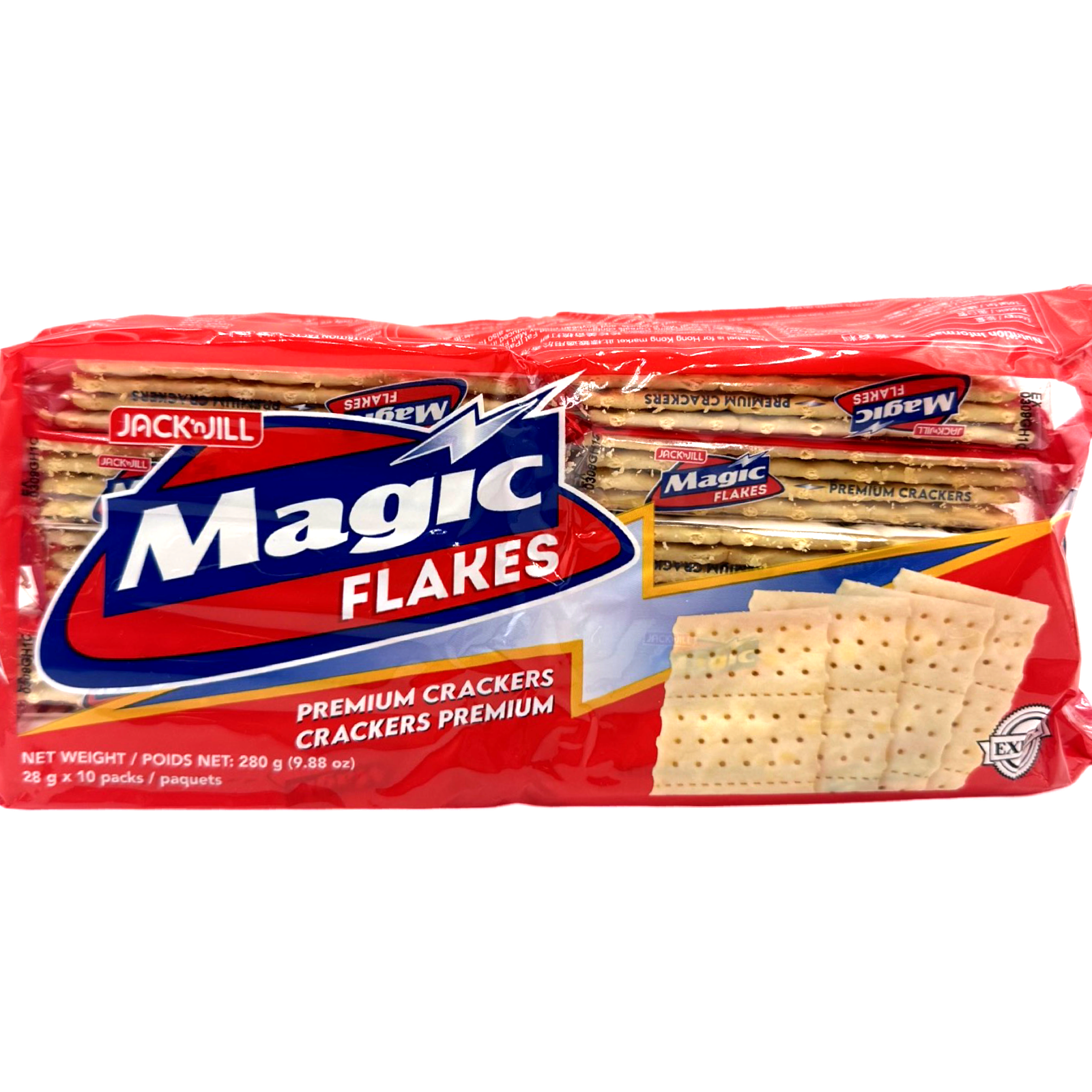 Jack 'n Jill - Magic Flakes Premium Crackers- 10 Pack - 1.06 OZ