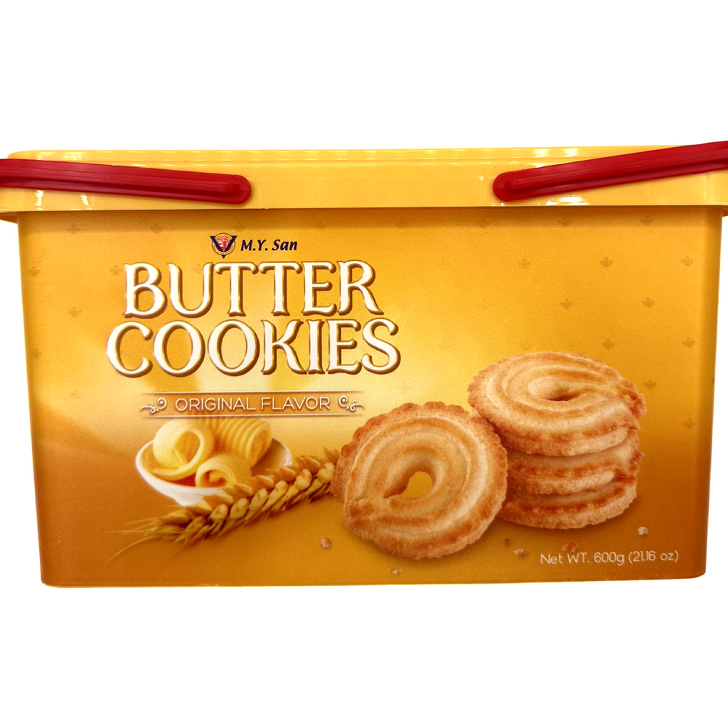 M.Y. San - Butter Cookies - Original Flavor - TUB - 600 G